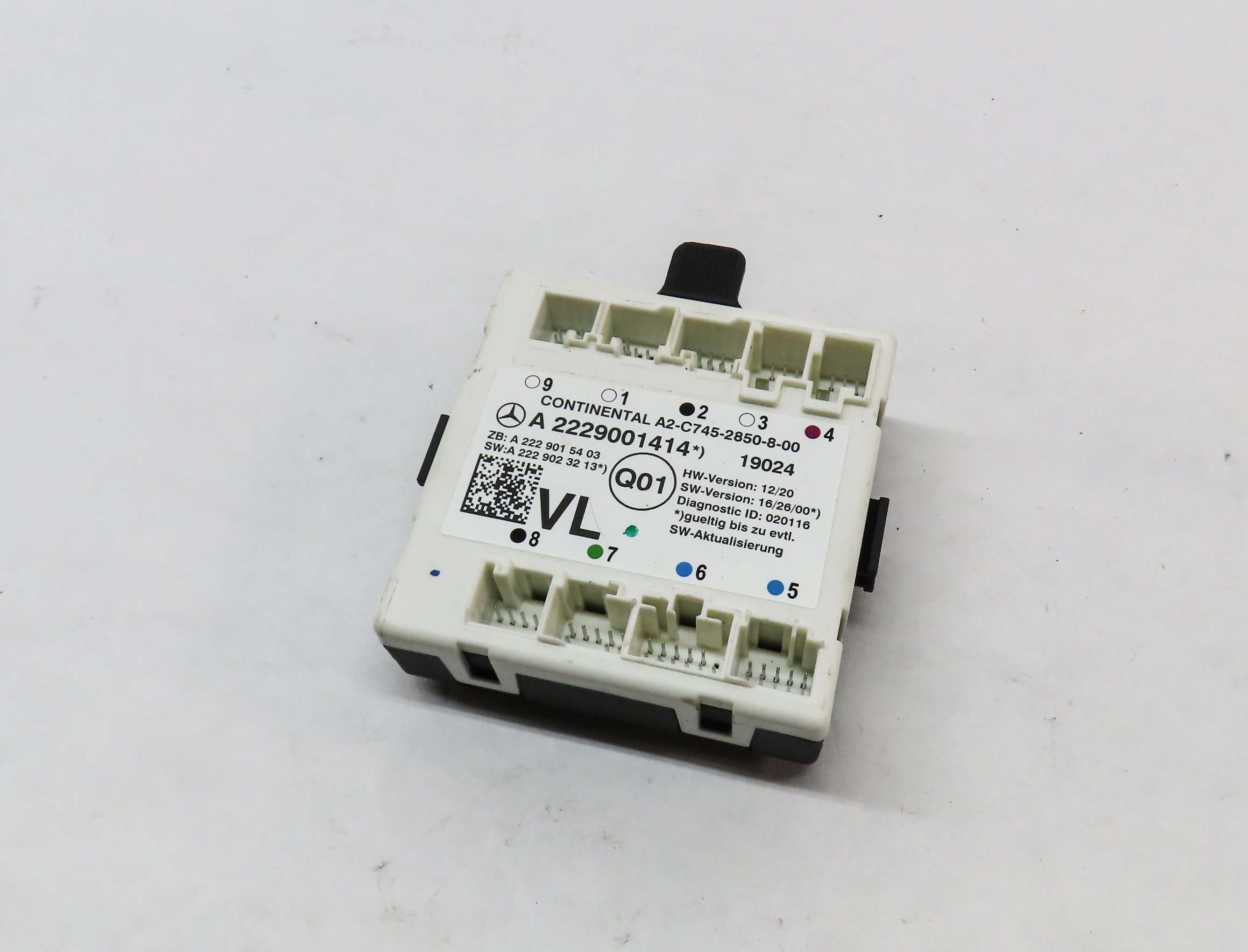 2018-2019 MERCEDES GLC CLASS X253 FRONT LEFT DRIVER DOOR CONTROL MODULE — exact item pictured